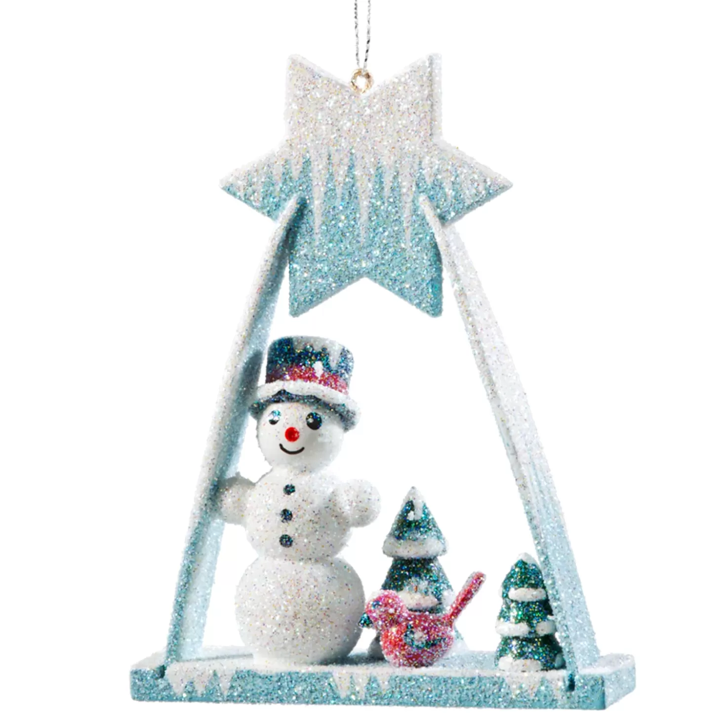 * Wood Tree Decorations>Snowman's Arch