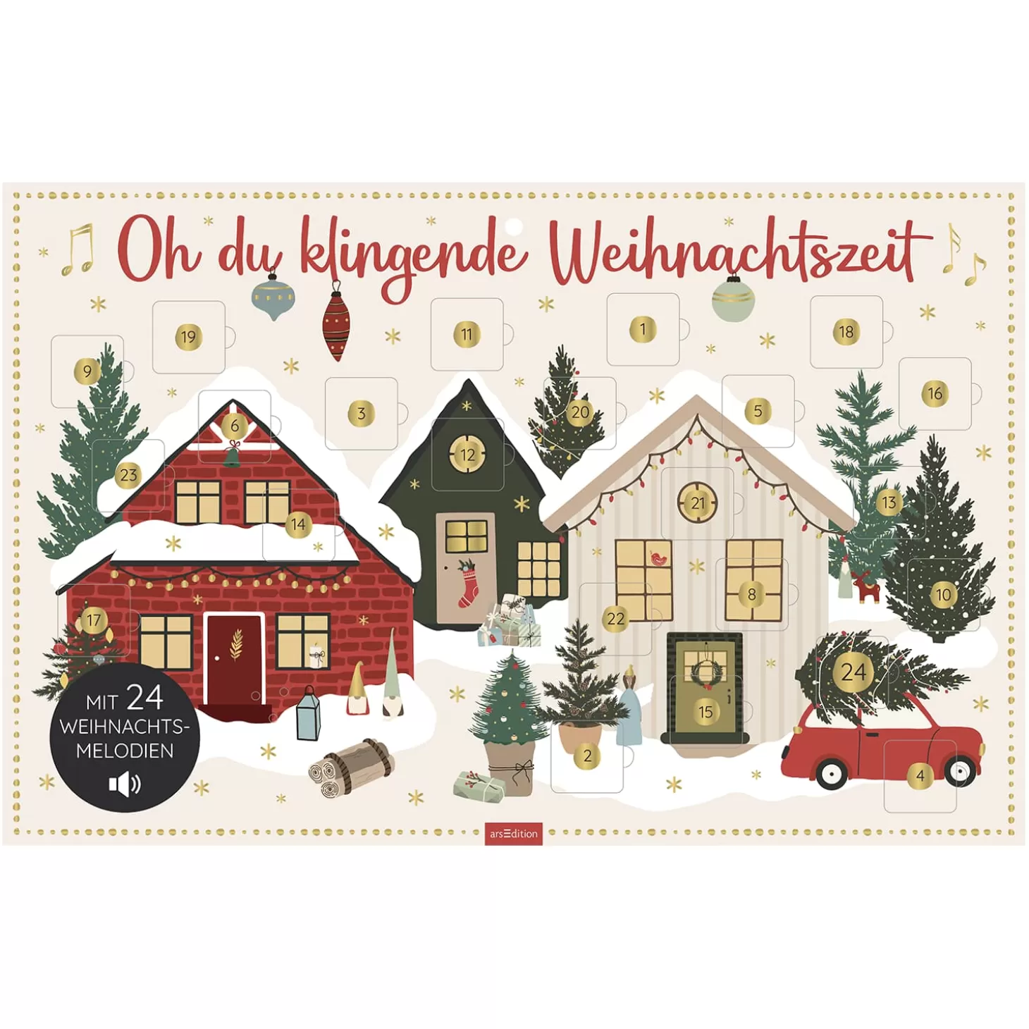 * Advent Decorations & Calendars>Sound Advent Calendar " Oh You Sounding Christmas Time"