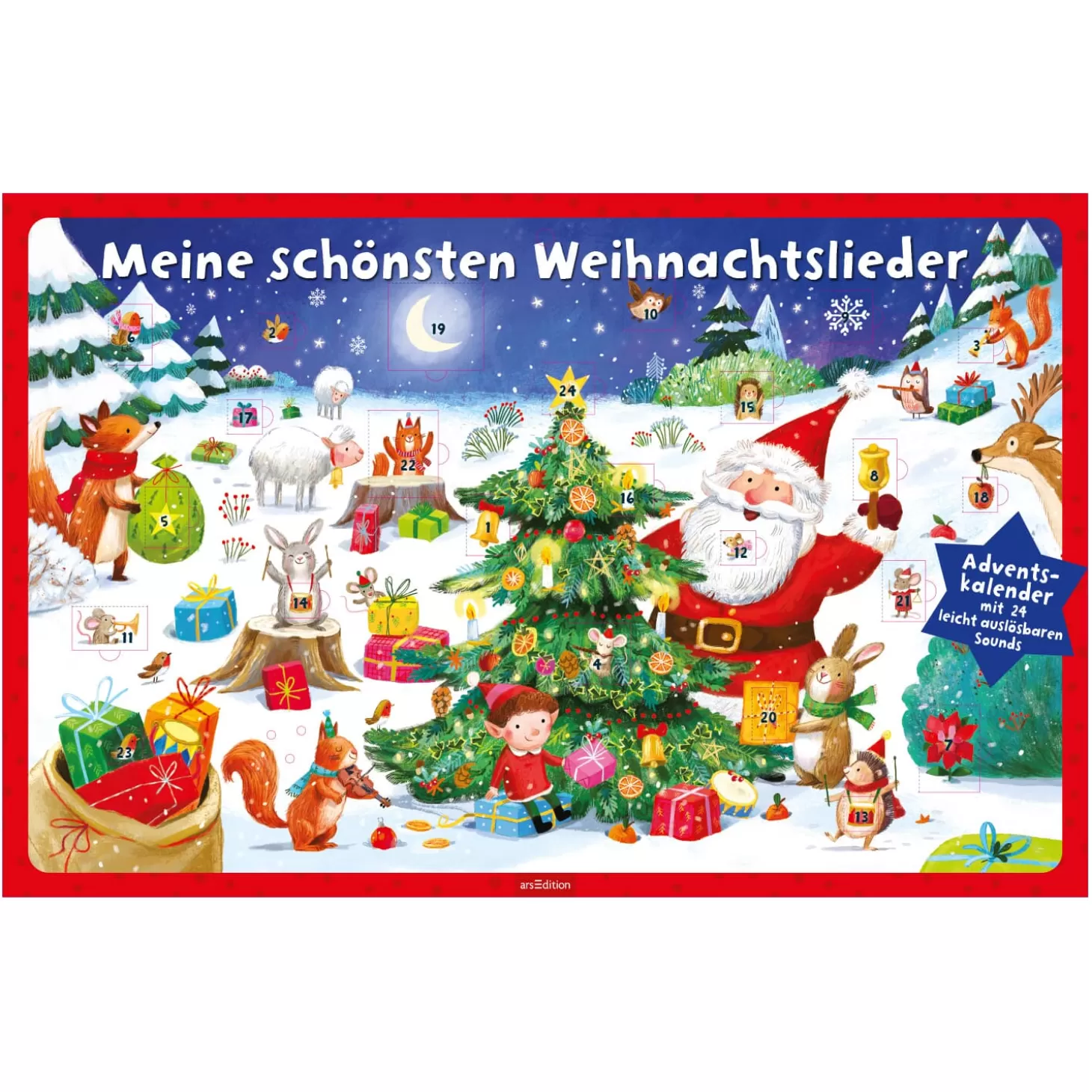 * Advent Decorations & Calendars>Sound Advent Calendar "My Favorite Christmas Songs"