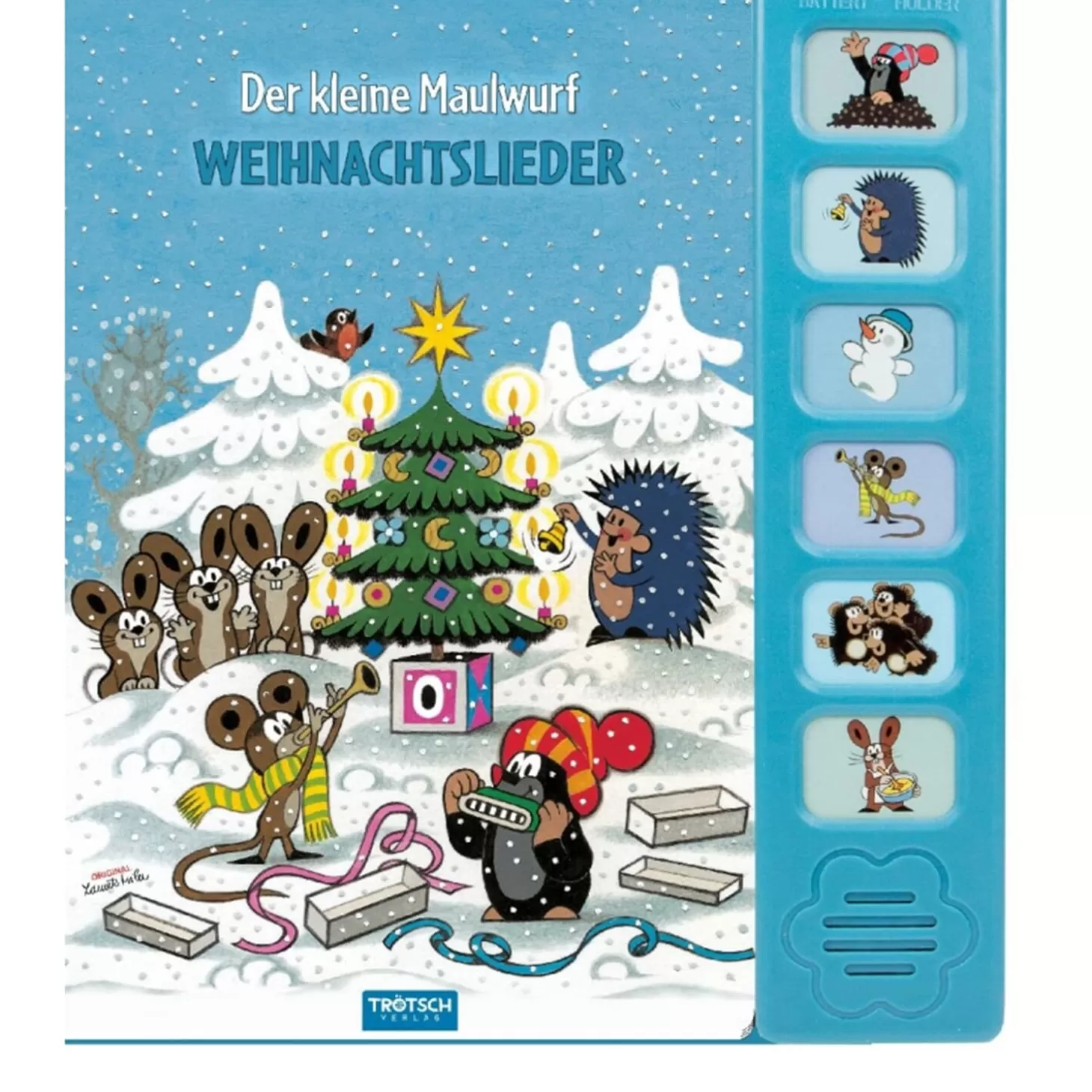 Trötsch Verlag Toys>Sound Book Christmas Songs "The Little Mole"