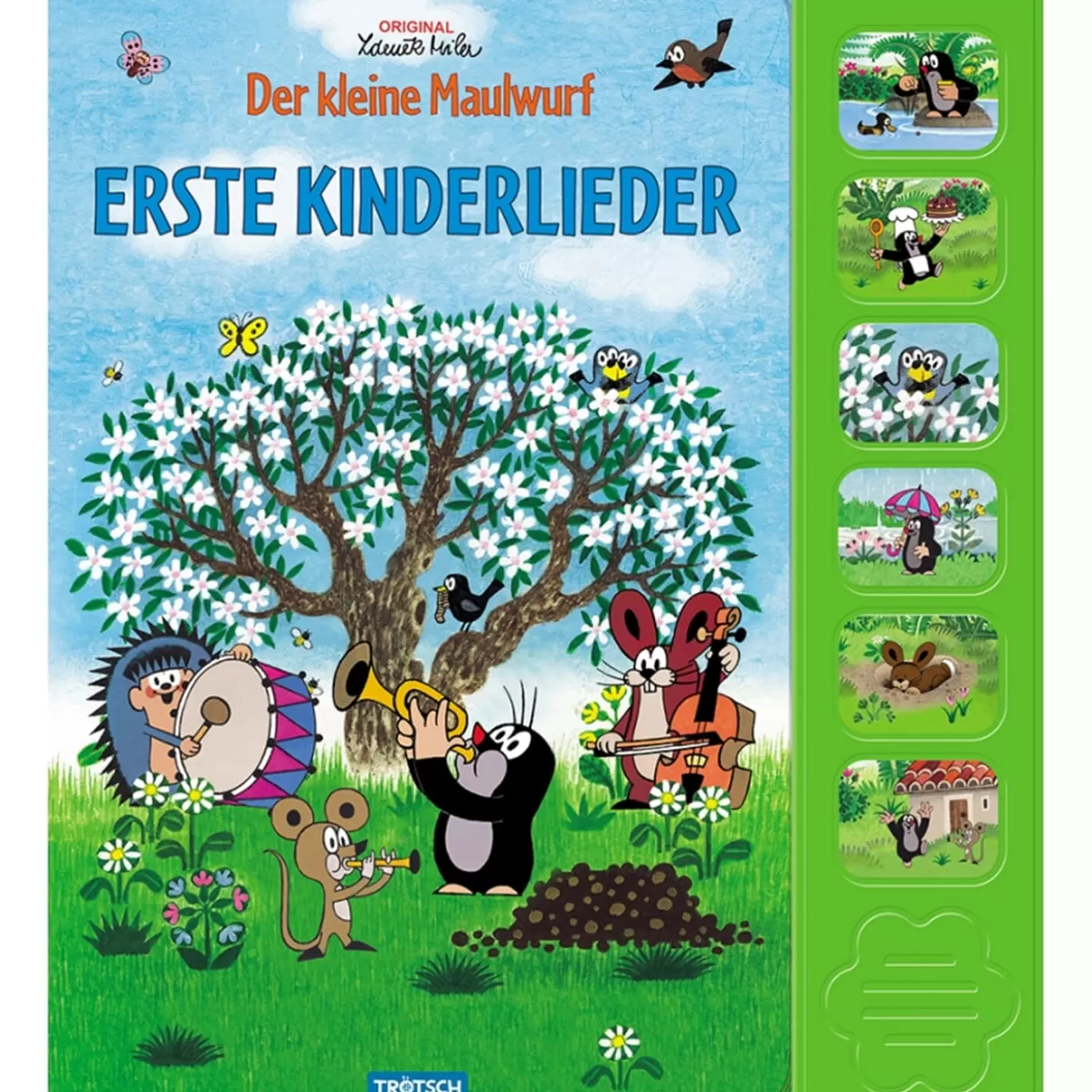 Trötsch Verlag Toys>Sound Book "First Child Songs - The Little Mole"