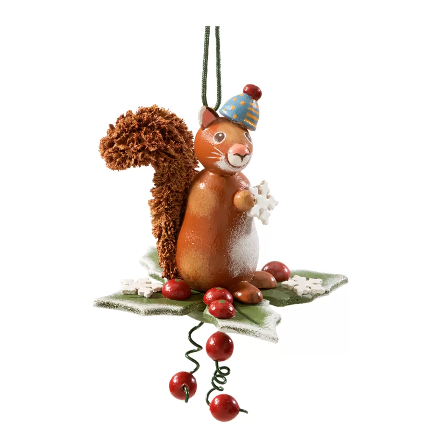 * Wood Tree Decorations>Squirrel