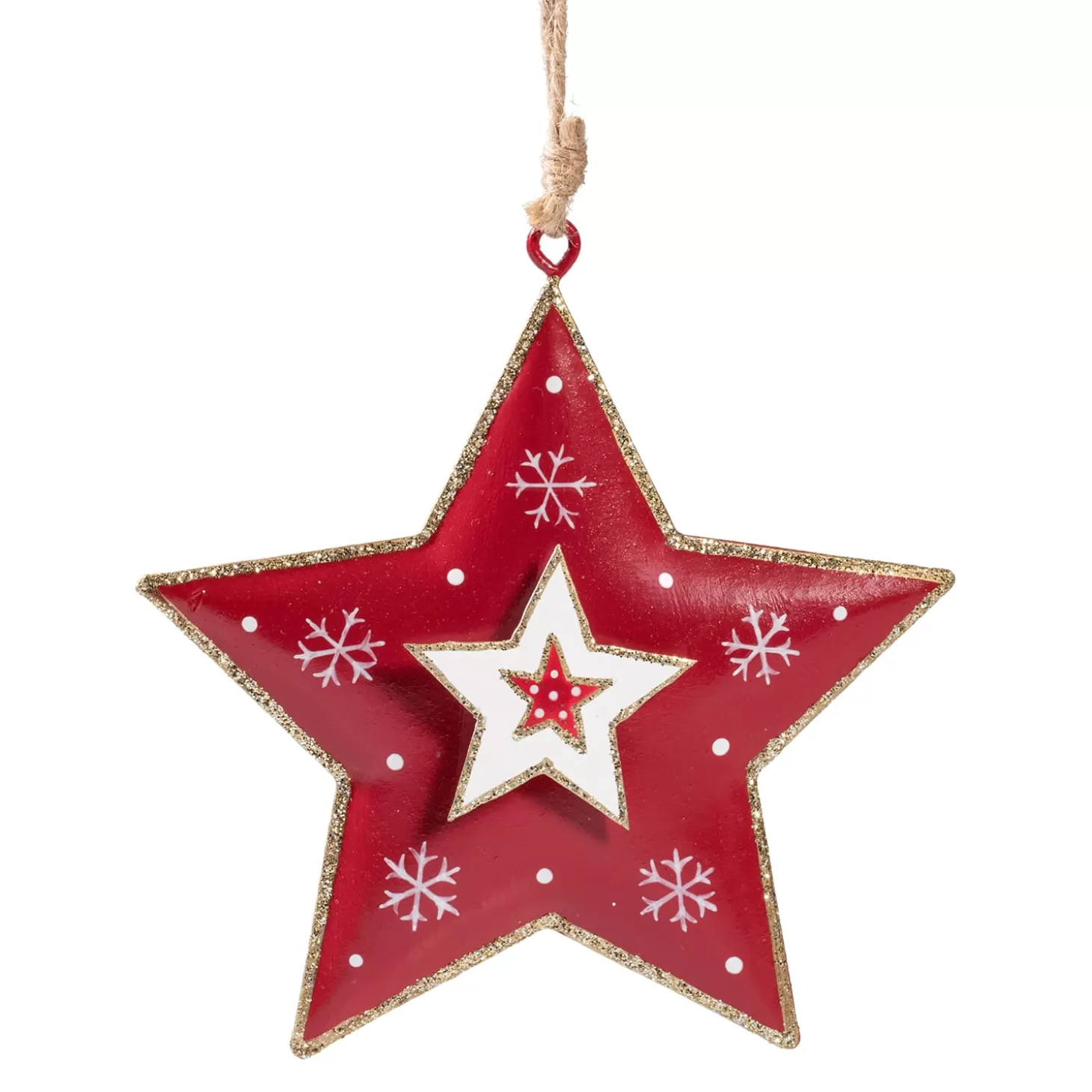* Metal Tree Decorations>Star
