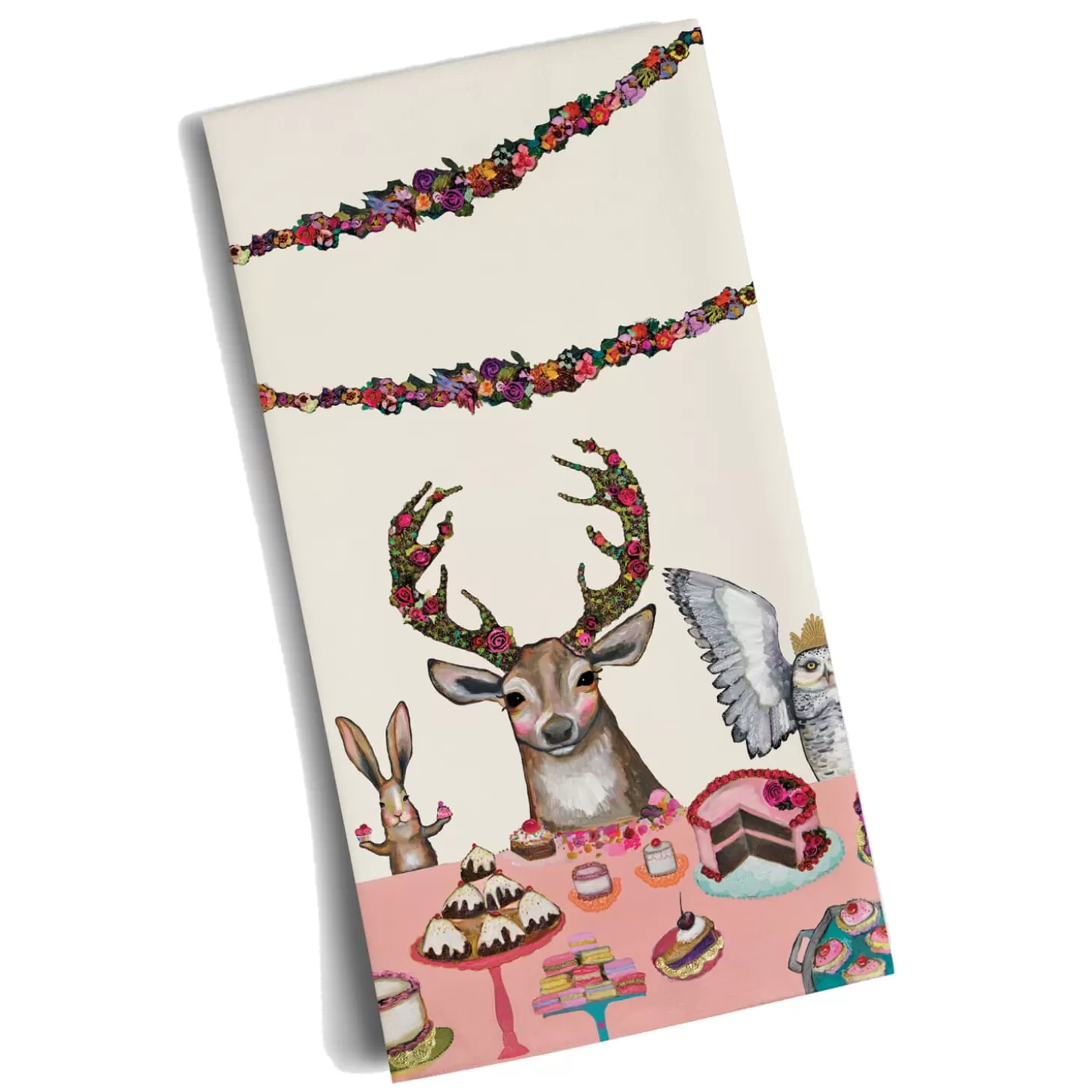 * Table Decorations>Sweets Soiree Tea Towel
