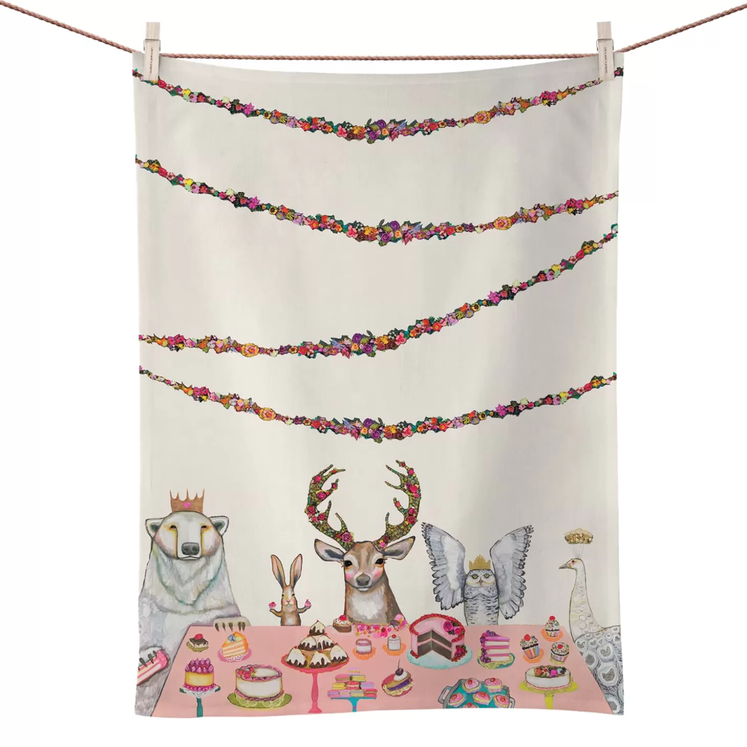 * Table Decorations>Sweets Soiree Tea Towel