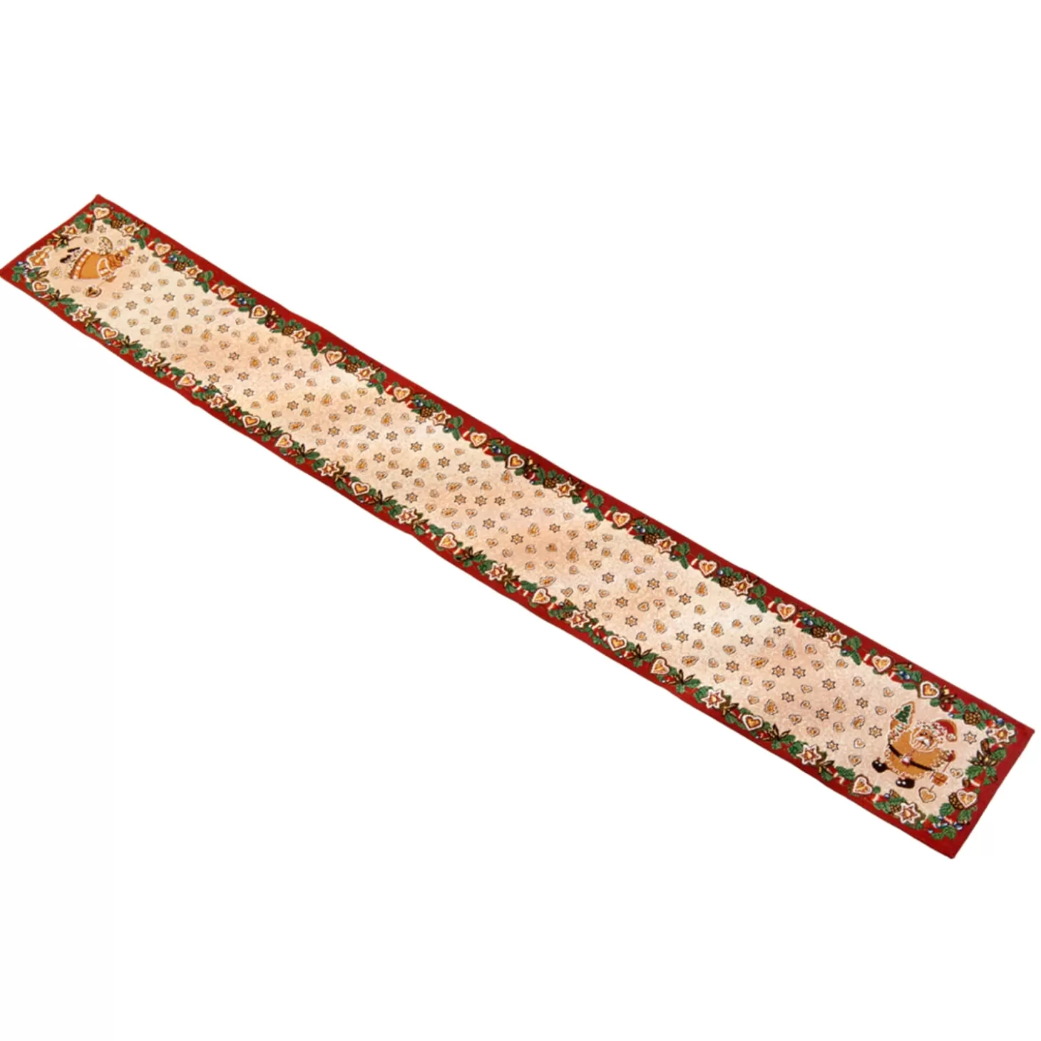 * Table Decorations>Table Ribbon "Gingerbreadtime" 7.87X62.99 Inch
