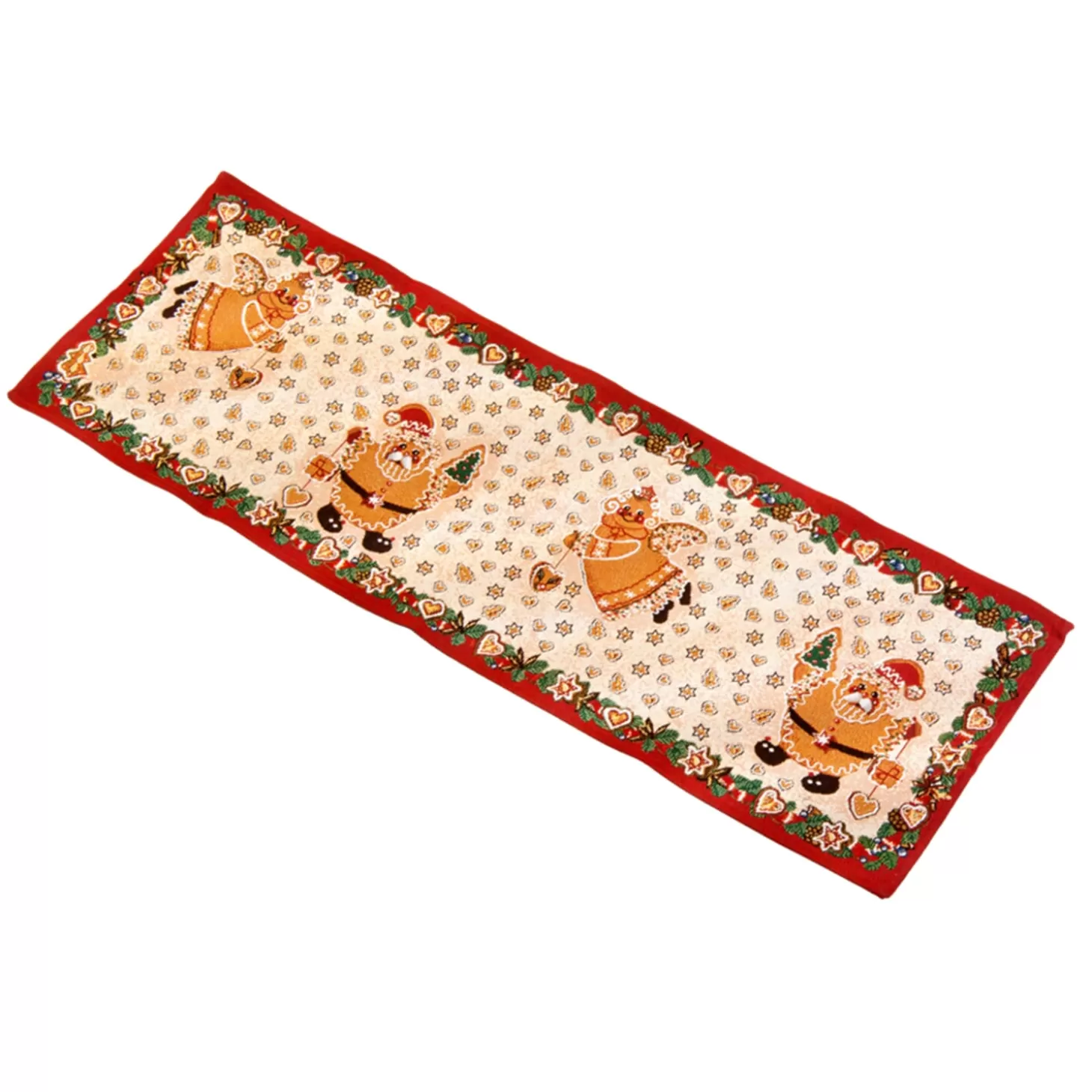 * Table Decorations>Table Runner "Gingerbread Time", 32X96 Cm