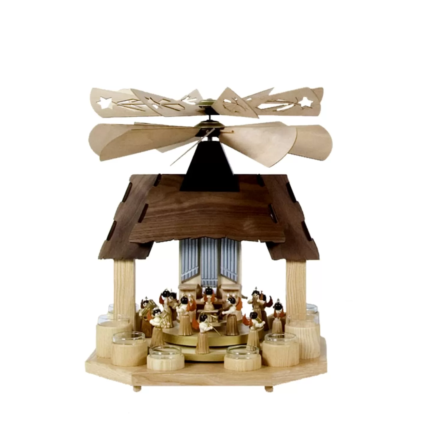 * Pyramids>Tealight Pyramid "Angel Orchester"