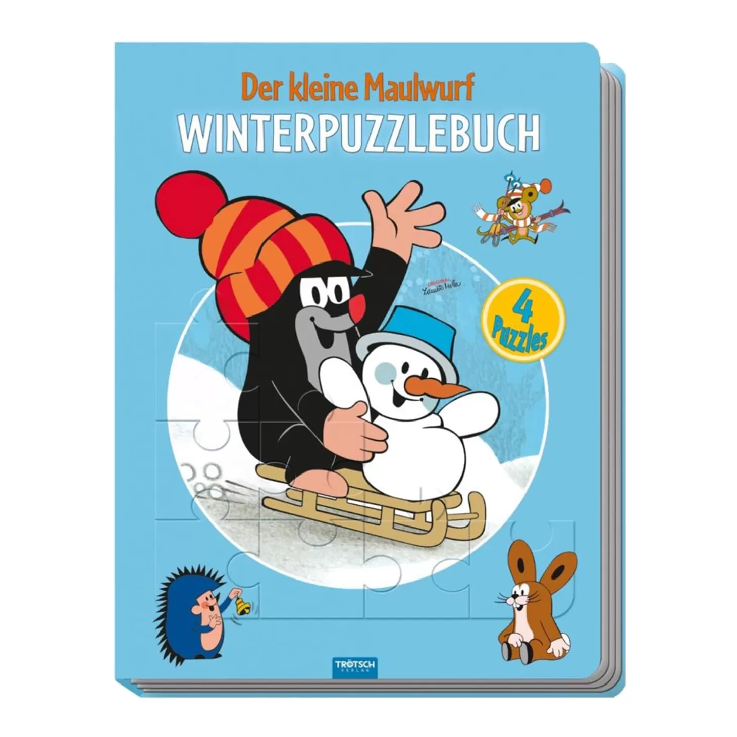Trötsch Verlag The Little Mole "Kretek">The Little Mole Winter Puzzle Book