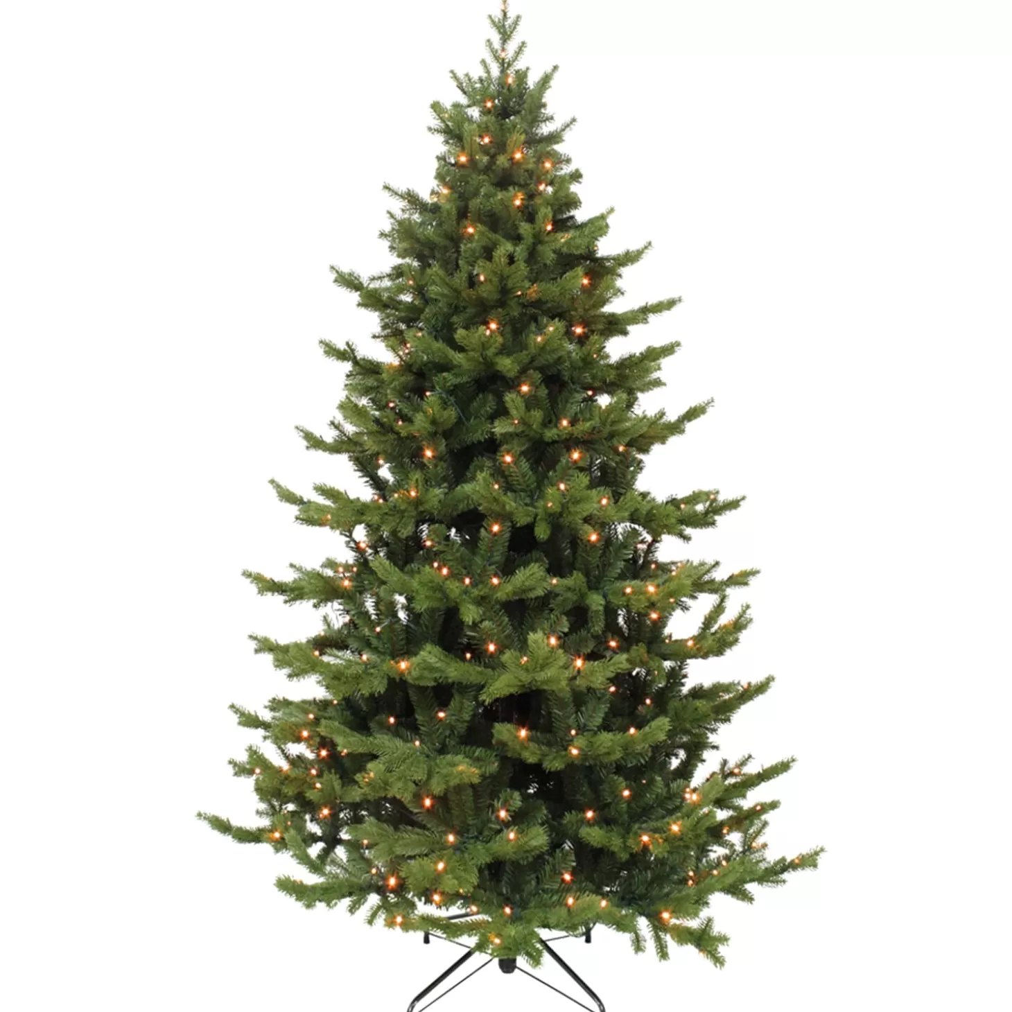 * Artificial Trees>Tree Sherwood Deluxe Green With Led Lighting, 102.36 Inch