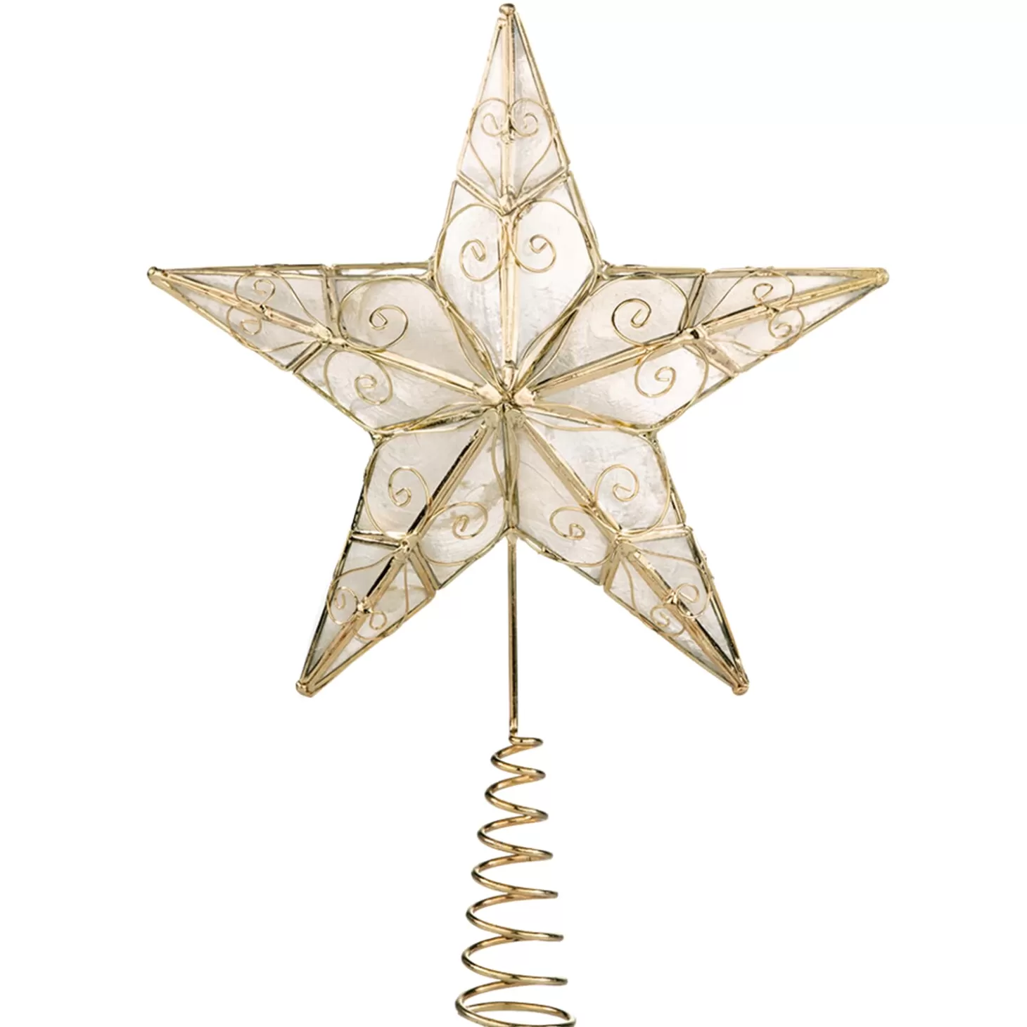 * Tree Topper>Tree Toppper Star With Ornaments