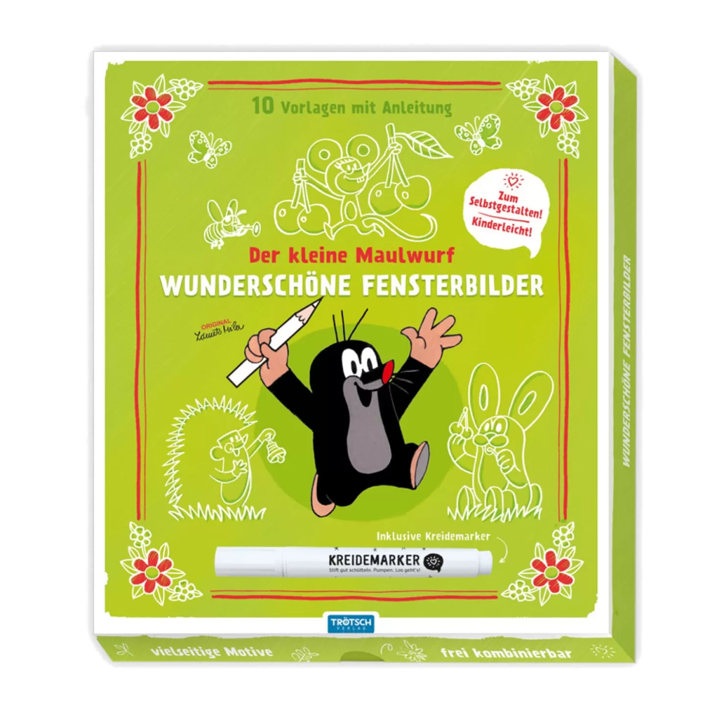 Trötsch Verlag The Little Mole "Kretek">Window Pictures Little Mole
