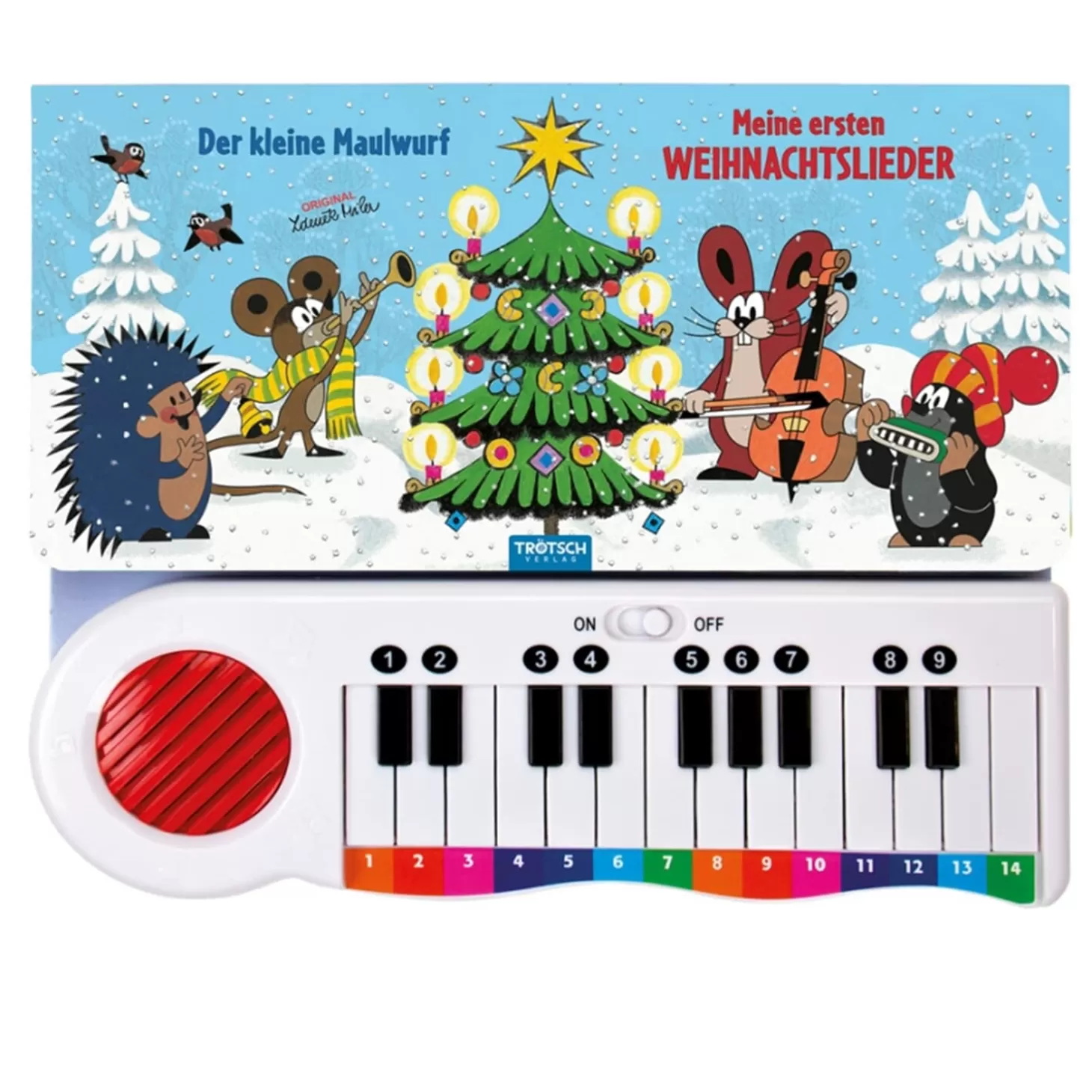 Trötsch Verlag Toys>Winter Piano Book "The Little Mole"