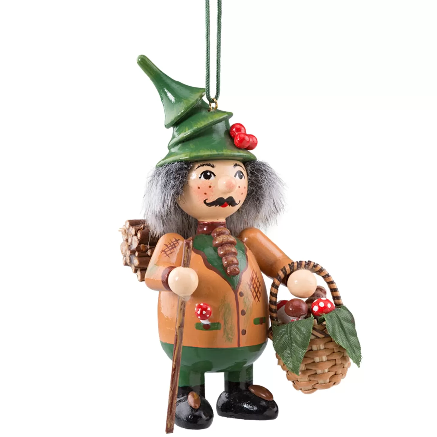 * Wood Tree Decorations>Wooden Buddy "Forest Spirit"