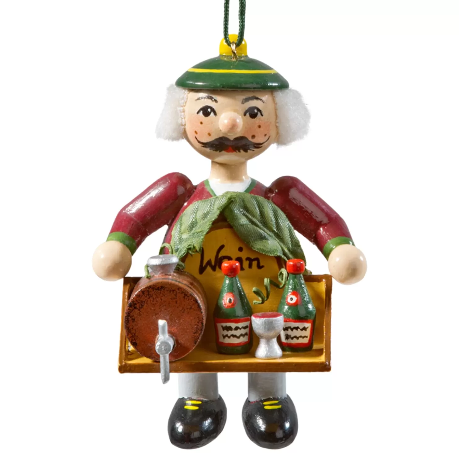* Germany Souvenirs>Wooden Buddy "Wine Seller"